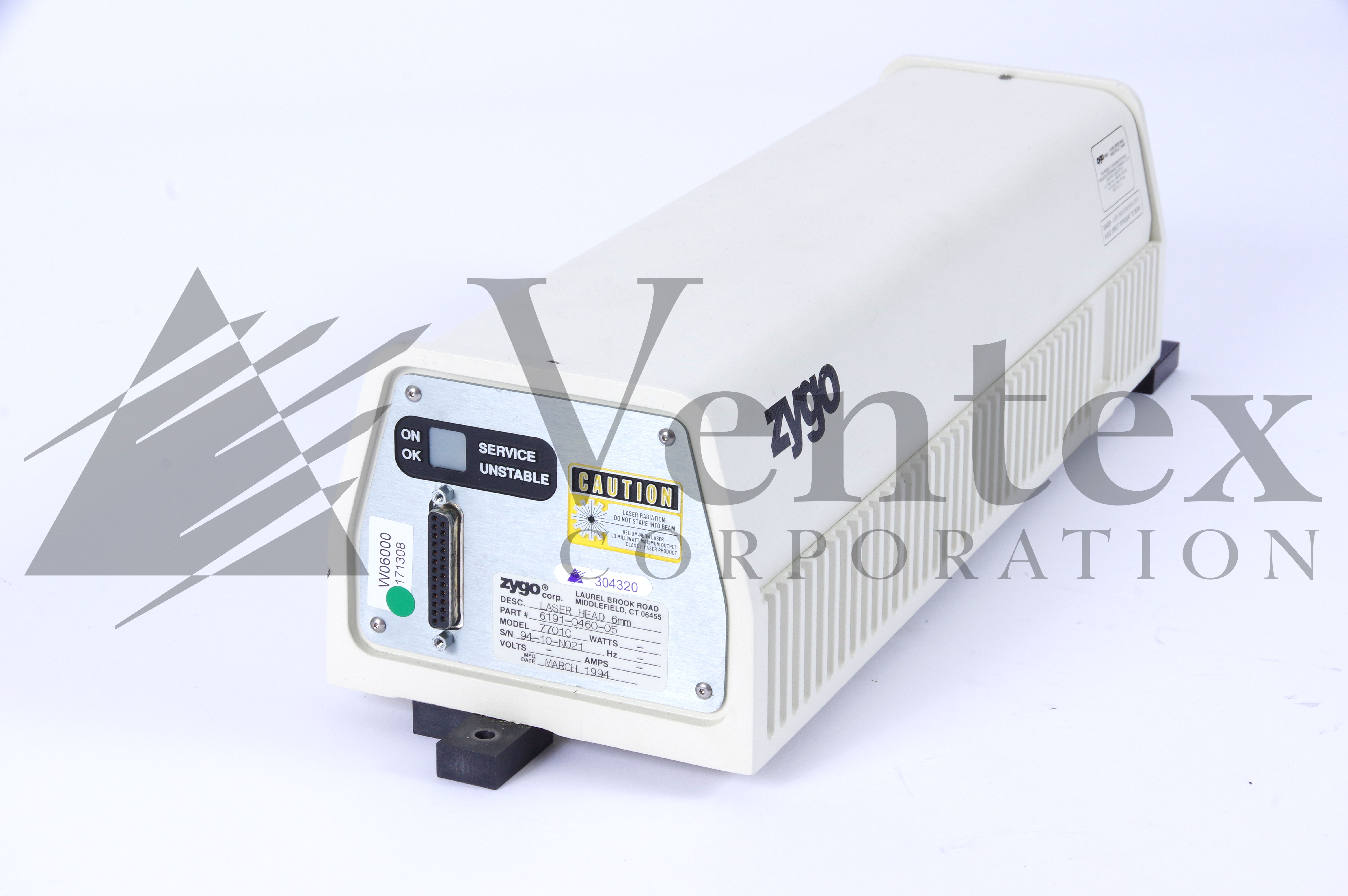 Zygo 7701 CE Laser Head